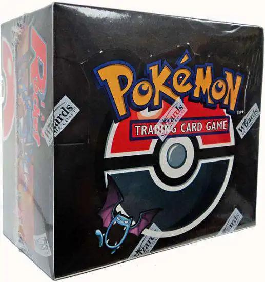 Vintage Pokémon TCG sealed booster box